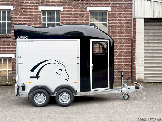 Pferde Anhänger Cheval Liberte GOLD ORIGINS ALU SCHWARZ 317X167X235CM 2000KG