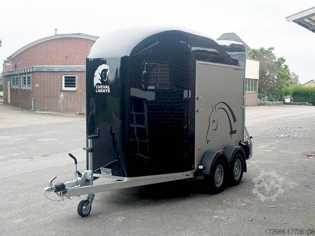 Pferde Anhänger Cheval Liberte GOLD ORIGINS ALU SCHWARZ 317X167X235CM 2000KG