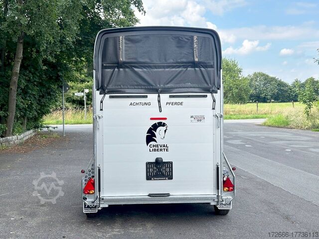 Pferde Anhänger Cheval Liberte GOLD ORIGINS ALU+SK SCHWARZ 317X167X235CM 2000KG