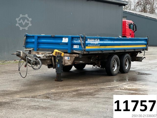 Třístranný sklápěcí přívěs MÖSLEIN TDS13 Tandem DSK 5m³