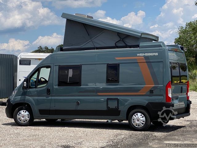 Autocamper WEINSBERG CaraBus  600 MQ, Aufstelldach, in Lanzarote Grau