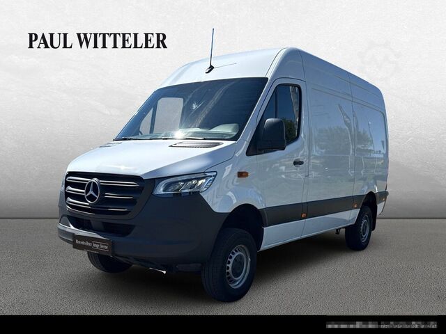 Bestelwagen met verhoogd dak MERCEDES-BENZ Sprinter 319 4x4/SCHWINGSITZ/KAMERA/AHK3,50TO
