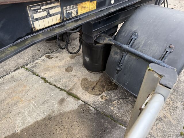 Swap-chassis trailer Hüffermann HSA1860  2 Achs Abrollmulden Anhänger