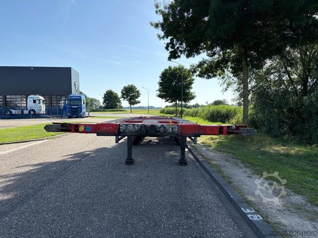 Μεταφορά εμπορευματοκιβωτίων Kassbohrer MULTICONT 40 HC-45FT / BPW Disc / APK-TuV:12-2026