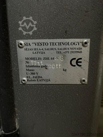 Machine à bois Vesto Technology ZHL 64 x 8