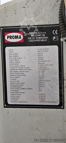 Marógép Proma FNS-55PD CNC Milling machine