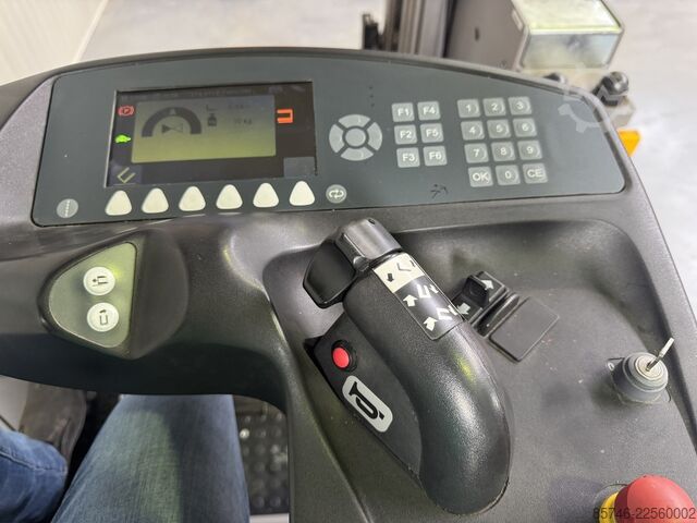 EFX 413 X + i * avec guidage par fil !! Triplex FFL !! Batterie NEUVE !! JUNGHEINRICH EFX 413 X + i * with Wire Guidance !! Triplex FFL !! NEW battery !!