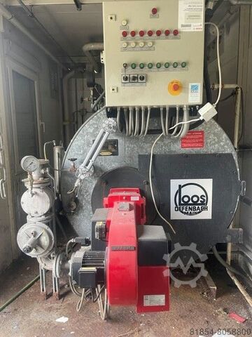  Dampfkessel Loos 500kg/h 1Bar
