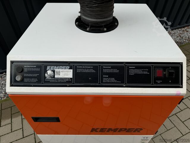 Kemper lasrookafzuigsysteem type 84150 Kemper GmbH 84150