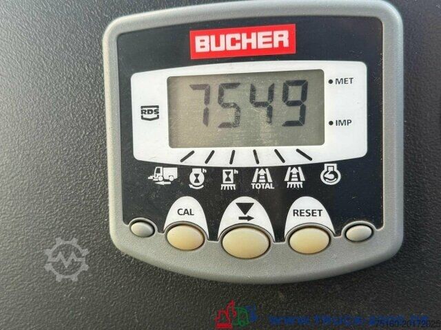Veegmachine Bucher Bucher CityCat 5000 3Besen HD Reiniger mit Lanze