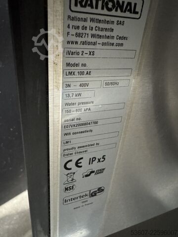 Centrum gotowania Vario Rational iVario 2-XS