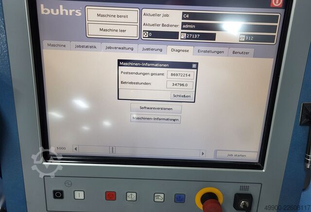 μηχάνημα εισαγωγής φακέλων Buhrs BB700 BB 700