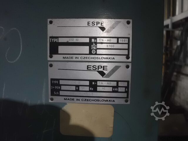 Kantpress, speciellt 80 Espe CTO 80