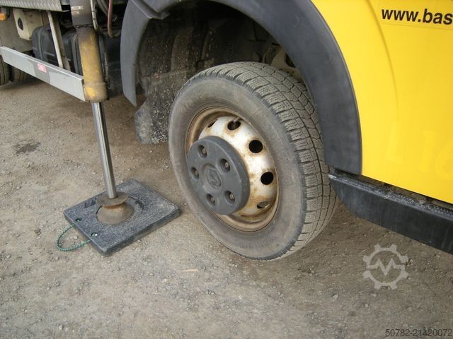 Werkplatform RENAULT Maxity mit Multitel 160 Alu DS Aufbau, 16m