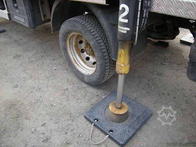 Werkplatform RENAULT Maxity mit Multitel 160 Alu DS Aufbau, 16m