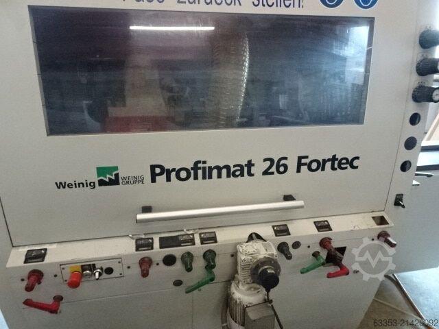 Srovnávací frézka WEINIG Profimat 26