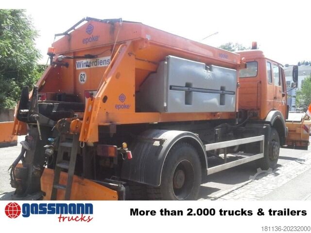 Vrachtwagenchassis Mercedes-Benz NG 1928 A 4x4, V8-Motor, Winterdienstaustattung