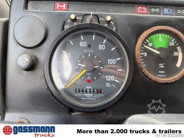 Lastbilchassis Mercedes-Benz NG 1928 A 4x4, V8-Motor, Winterdienstaustattung