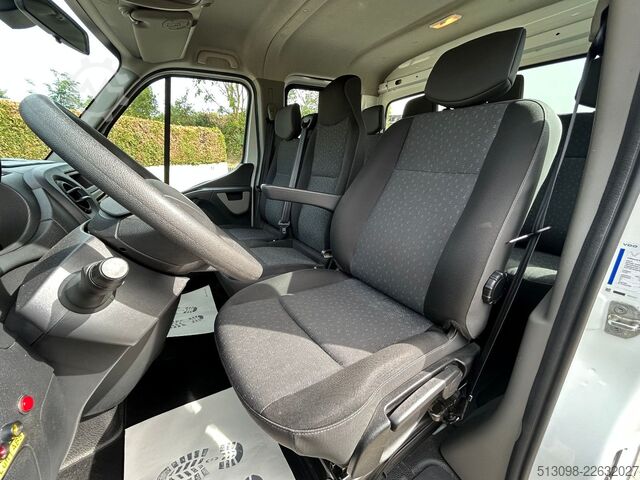 Dobozos furgon OPEL MOVANO DoKa MINISATTEL+AUFFLIEGER LBW KLIMA TEM.