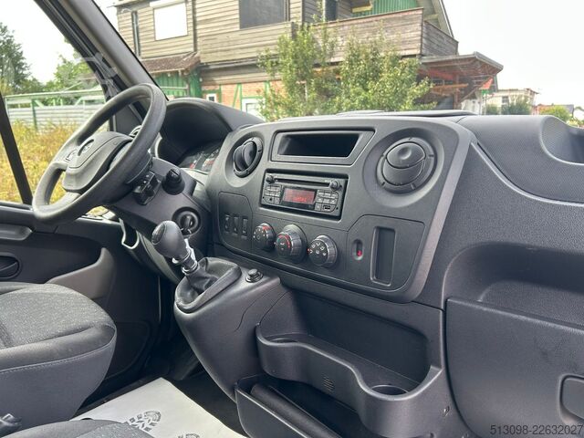 Dobozos furgon OPEL MOVANO DoKa MINISATTEL+AUFFLIEGER LBW KLIMA TEM.