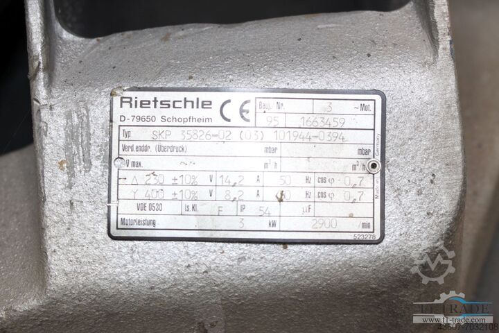 Nyomás és vákuumszivattyú Rietschle SKP 35826-02 (03)