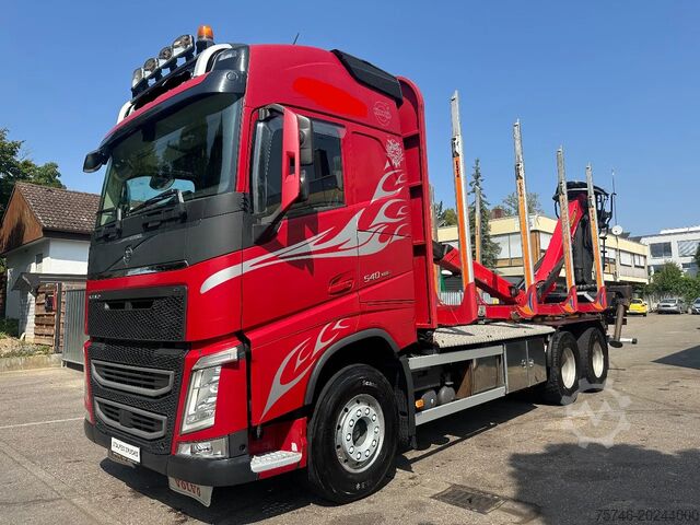 Μεταφορέας ξυλείας Volvo FH 540 6x4*Kurzholz*Epsilon M12Z*Glogger*Retarder