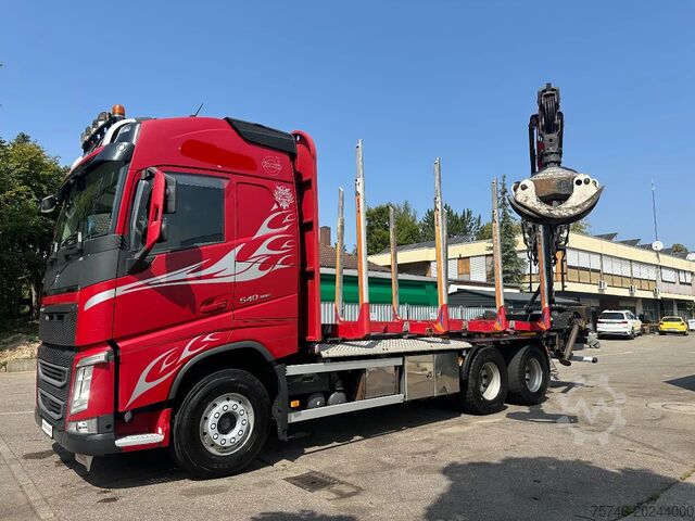 Μεταφορέας ξυλείας Volvo FH 540 6x4*Kurzholz*Epsilon M12Z*Glogger*Retarder