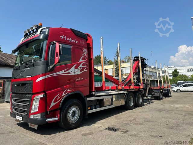 Timmertransportör Volvo FH 540 FH540*6x4*Kurzholzzug*Epsilon M12Z*Glogg...
