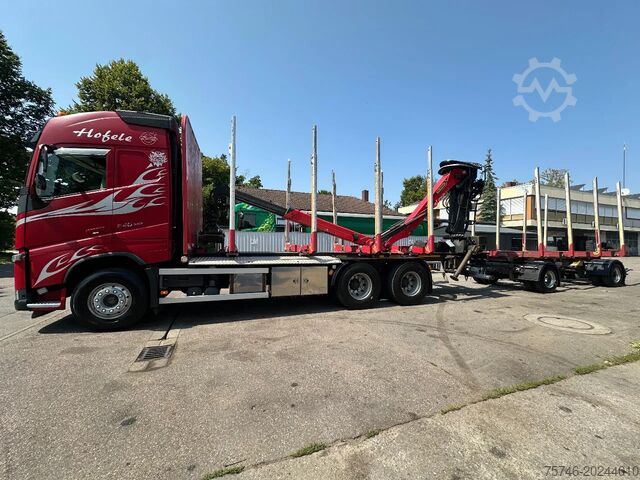 Timmertransportör Volvo FH 540 FH540*6x4*Kurzholzzug*Epsilon M12Z*Glogg...