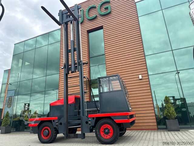 Zijladende vorkheftruck Linde S50/ Mast with free lift