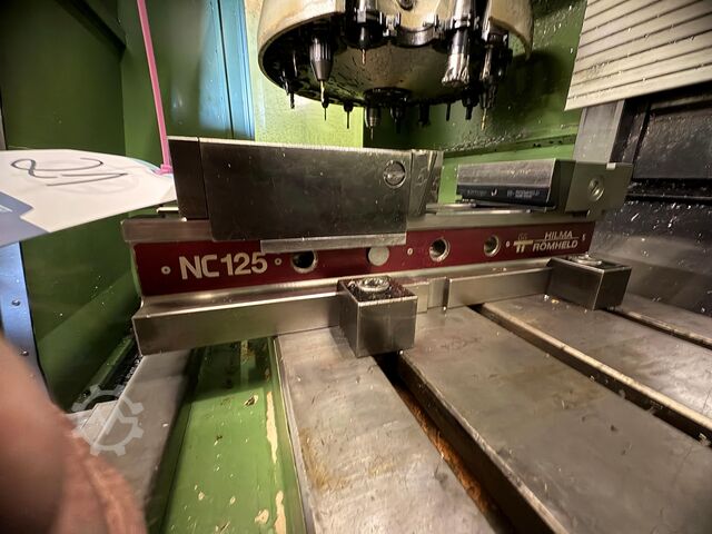 Maskinskruvstäd HILMA RÖHMHELD NC 125