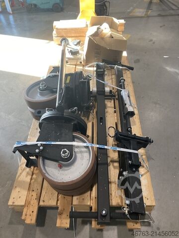 Containerrullar för att flytta standardcontainrar. Haacon Typ: 4336.16-231720