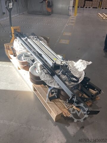 Containerrullar för att flytta standardcontainrar. Haacon Typ: 4336.16-231720