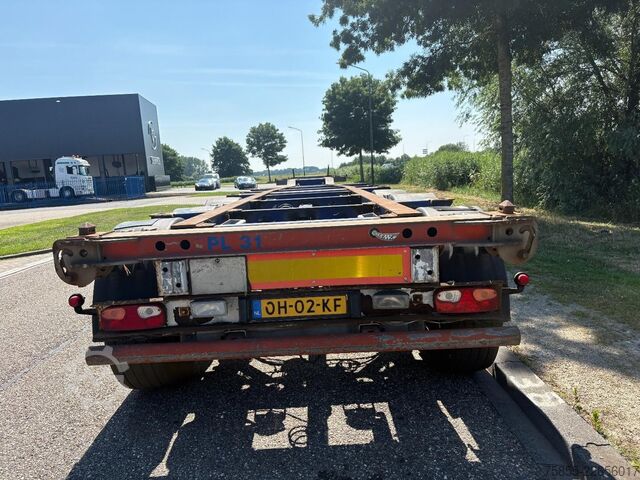 Containertransport Schmitz SCF 24 G Multichassis / BPW Axles / Liftaxle / ...