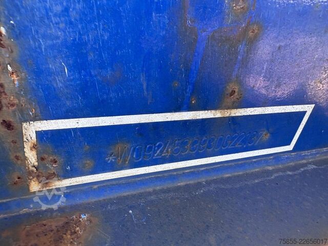Containertransport Schmitz SCF 24 G Multichassis / BPW Axles / Liftaxle / ...