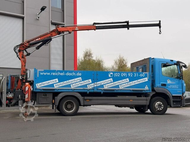 Ladepritsche Mercedes-Benz Atego 1223 4x2 Pritsche mit Heckladekran ATLAS