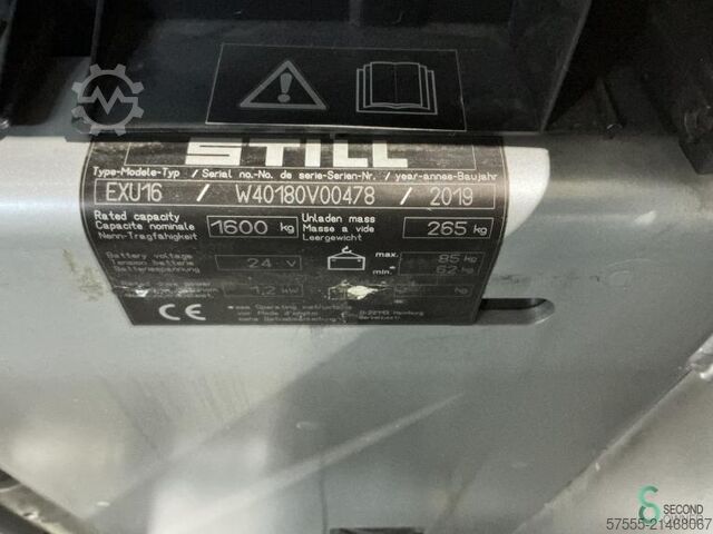 Manuell pallvagn Still EXU16