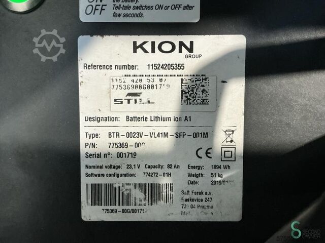 Manuell pallvagn Still EXU16