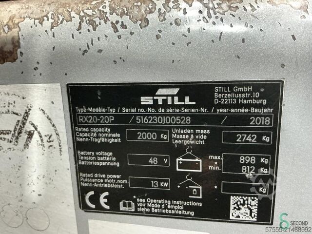 Gaffeltruck Still RX20-20P