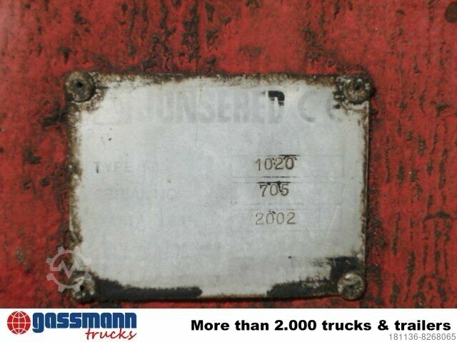 Gru montata su autocarro Jonsered 1020