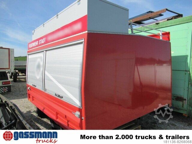Abrollcontainer  City-Abrollcontainer mit Feuerwehr-Koffer
