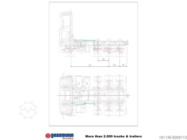 Hákový nosič kontejnerů  T20-57-S Abrollanlage, 10x VORHANDEN!