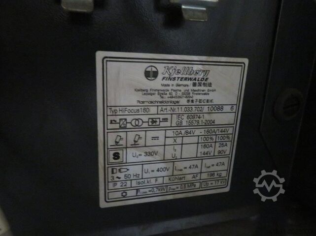 CNC-Portal-Plasmaschneidanlage BACH ThermoCut 2000