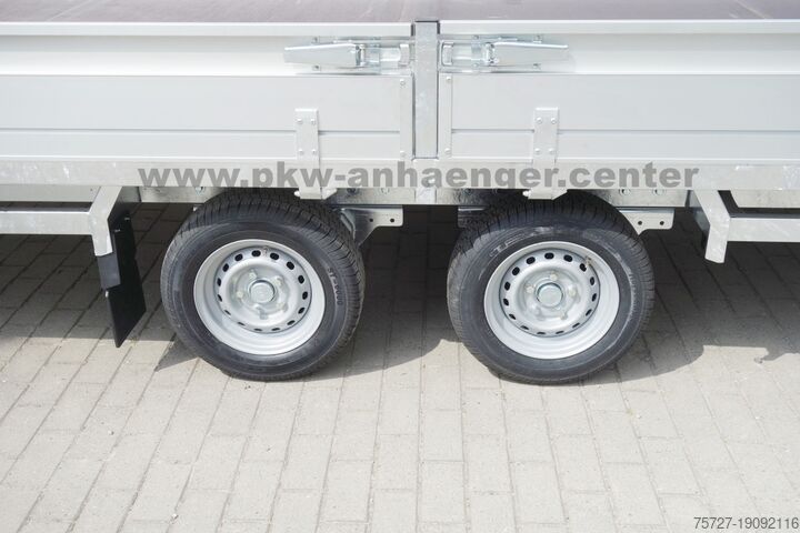 Przyczepa samochodowa Hulco MEDAX-2 3500kg 502x203x90cm Gitteraufsat