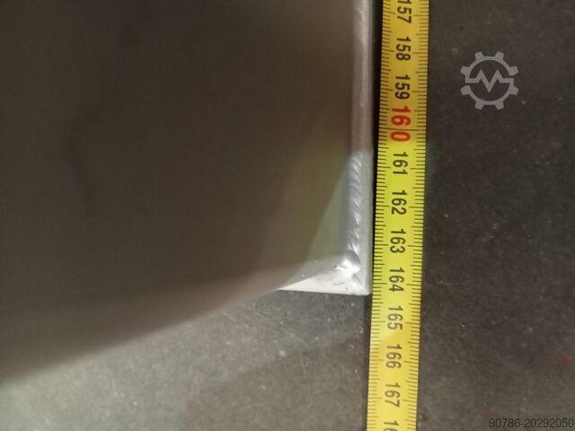 Estación de descarga de big bags de acero inoxidable con tornillo dosificador