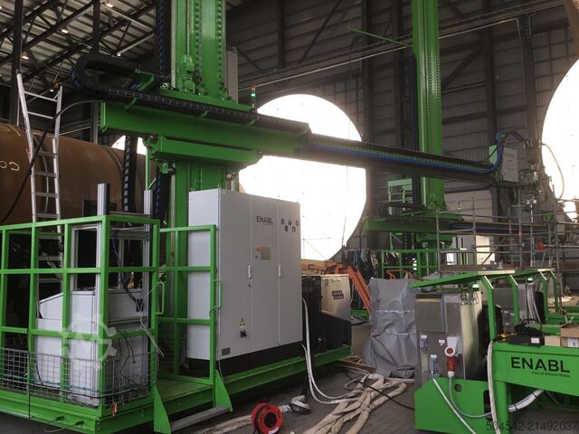 Körvarrat C&B, beleértve 1 hegesztőfejet 3D-vel ENABL Rundnaht C&B inkl. 1 Schweißkopf mit 3 D