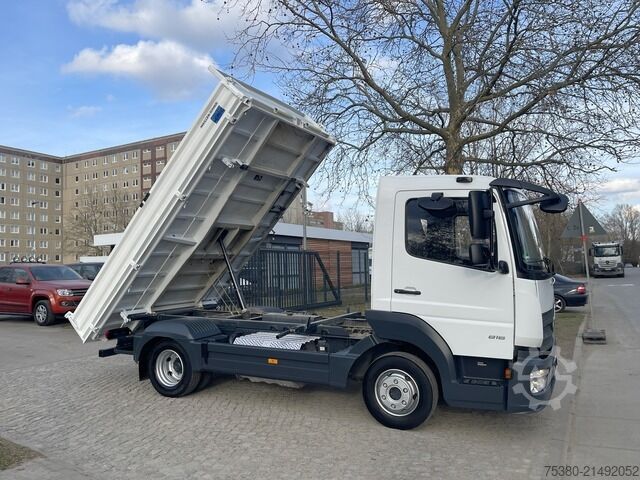 Billenőplatós furgon mercedes-benz Atego 816 Dreiseitenkipper Euro-6 1Hand*Klima*AHK*