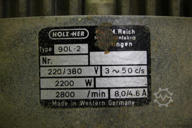 Freeseenheid unbekannt mit 2x Holz-Her Motoren