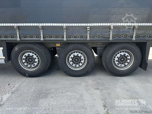 Auflieger mit Pritsche & Plane Schmitz Cargobull Curtainsider Standard