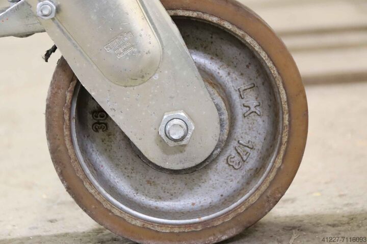 Transportwagen voor zwaar gebruik 5 ton Räder Gangl 2560 x 940 mm